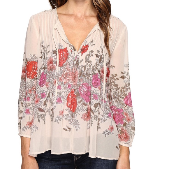 Joie Tops - Joie XS Zakia Silk Blouse